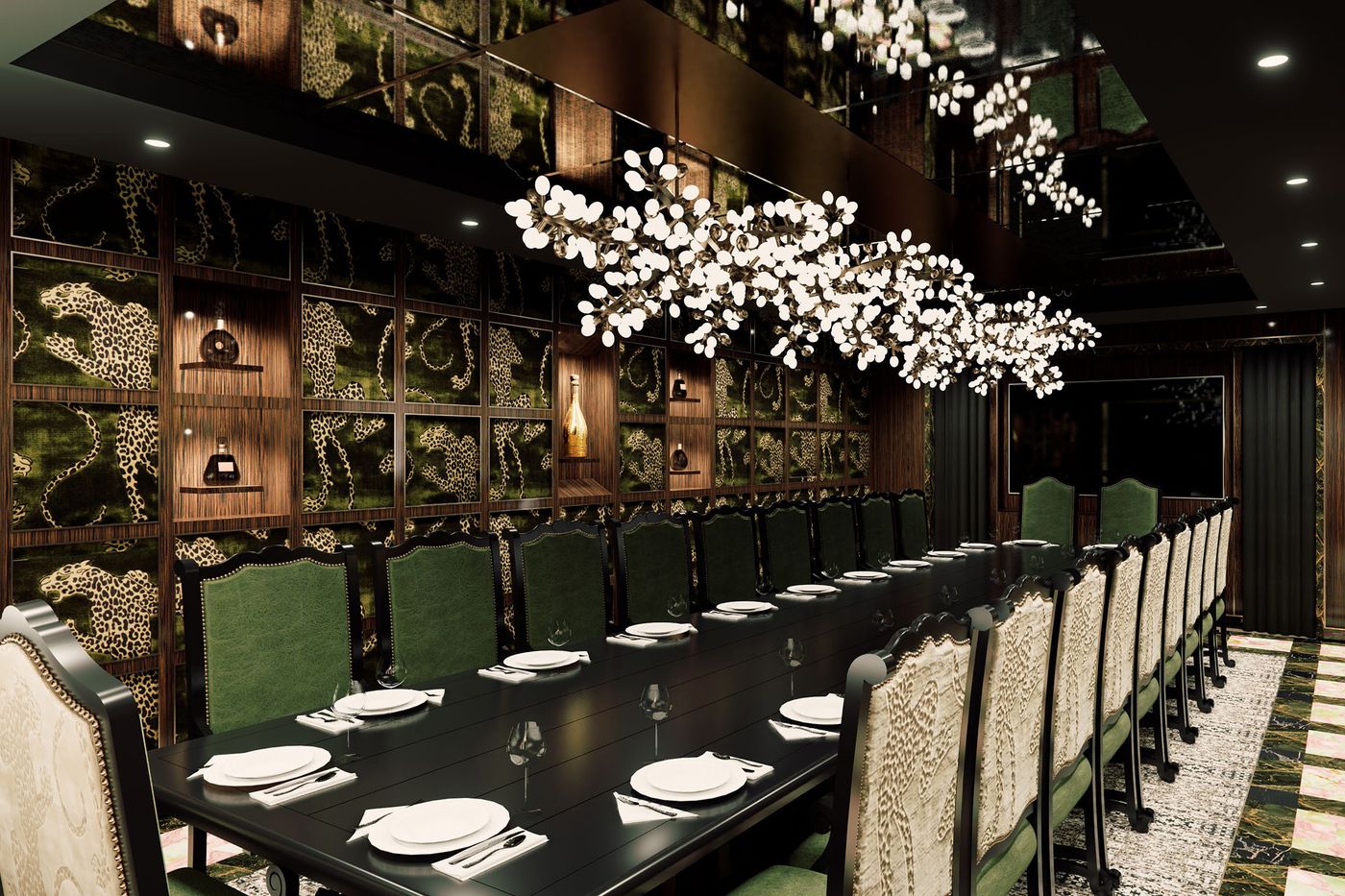 A Harbour Sixty private dining room