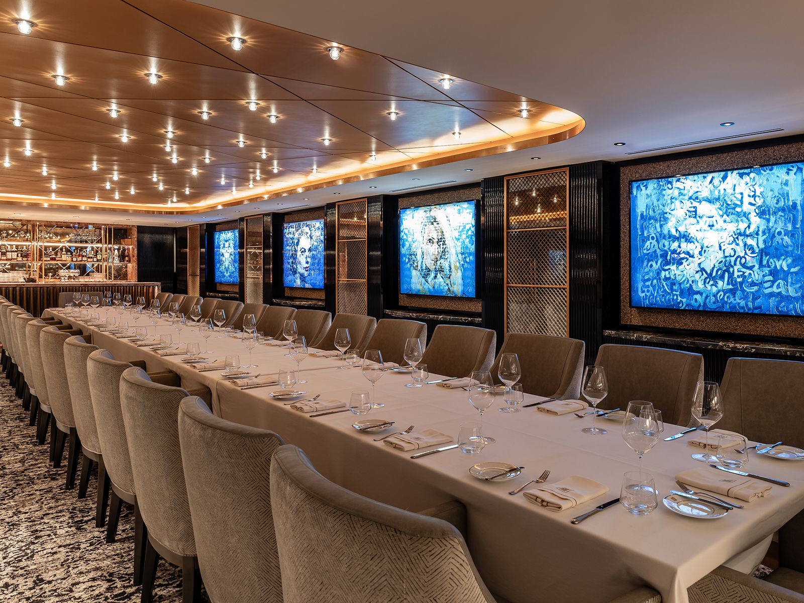 Vintages, set for service